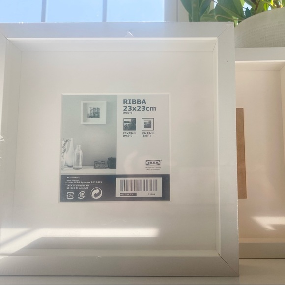 IKEA Accents Bundle Of 2 Ikea Ribba 23x23cm Frame Shadow Box Poshmark
